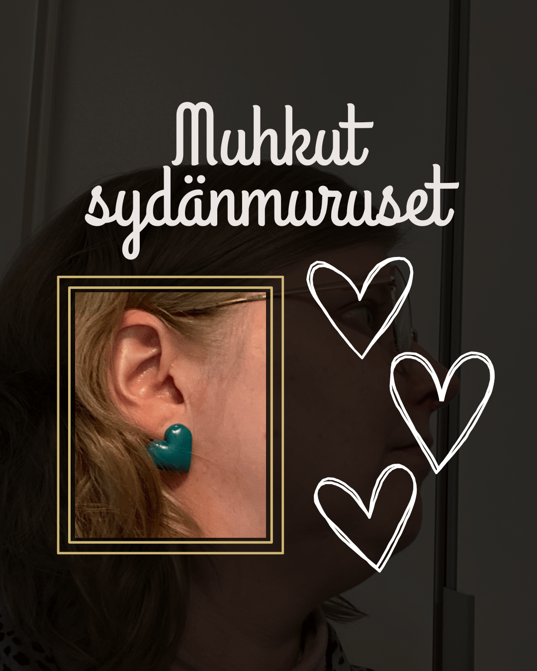 Muhkut sydänmuruset